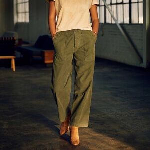 Brand new, worn once, Immogene & Willie Blake Military Trousers in Olive size XS